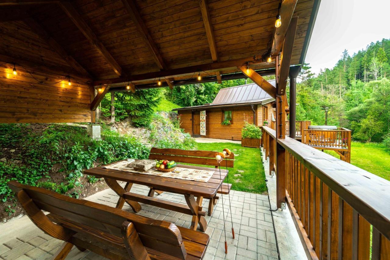 Smižany Sovia Wellness Chata S Jacuzzi Kadou A Saunou, Cingov מראה חיצוני תמונה