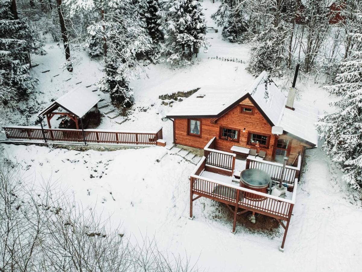 Smižany Sovia Wellness Chata S Jacuzzi Kadou A Saunou, Cingov מראה חיצוני תמונה